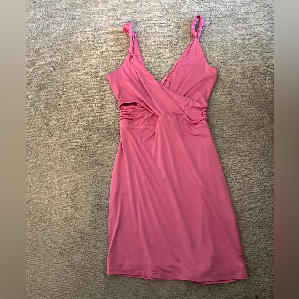 Pink Mini Dress